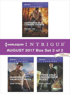 cover image of Harlequin Intrigue August 2017--Box Set 2 of 2